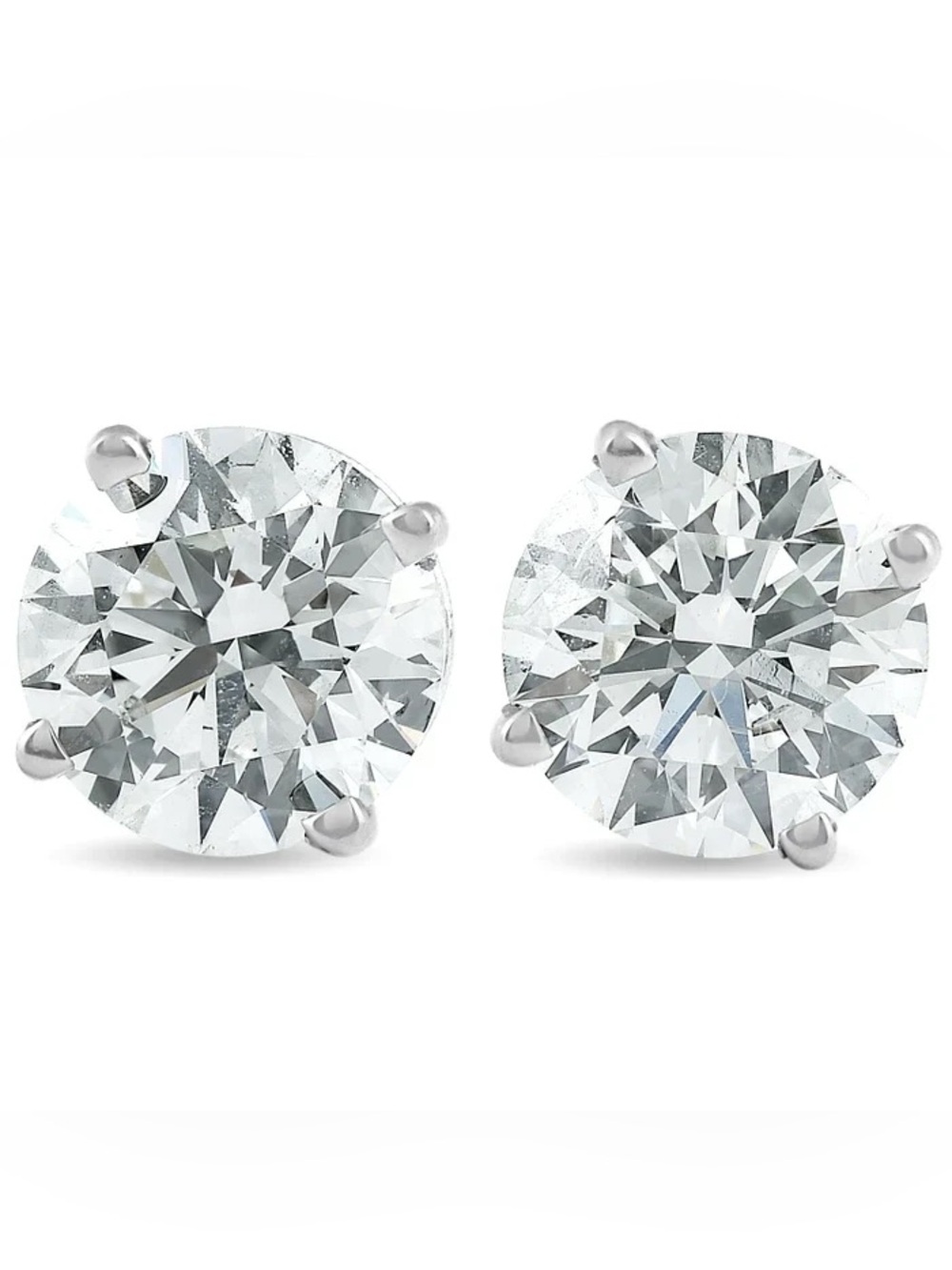 Adam Marc Jewels 2 CARAT STUD EARRINGS